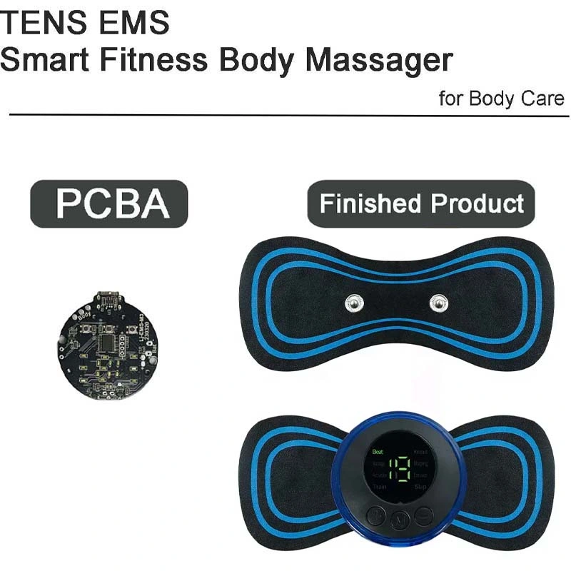 PCBA for Tens Unit EMS Cervical Massage Soothing Pain Body Massager Patch for Neck Back