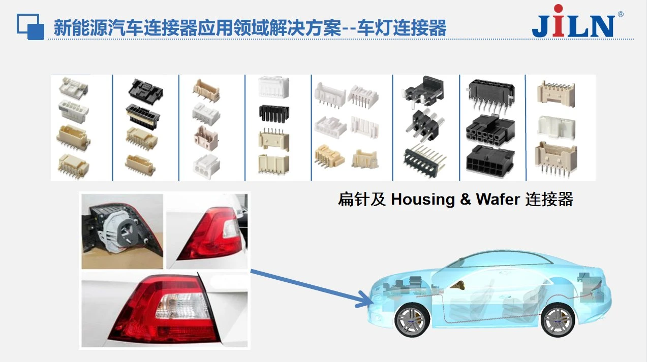 Jiln 1.5 mm Pitch Wafer Right Angle SMT 2-6p