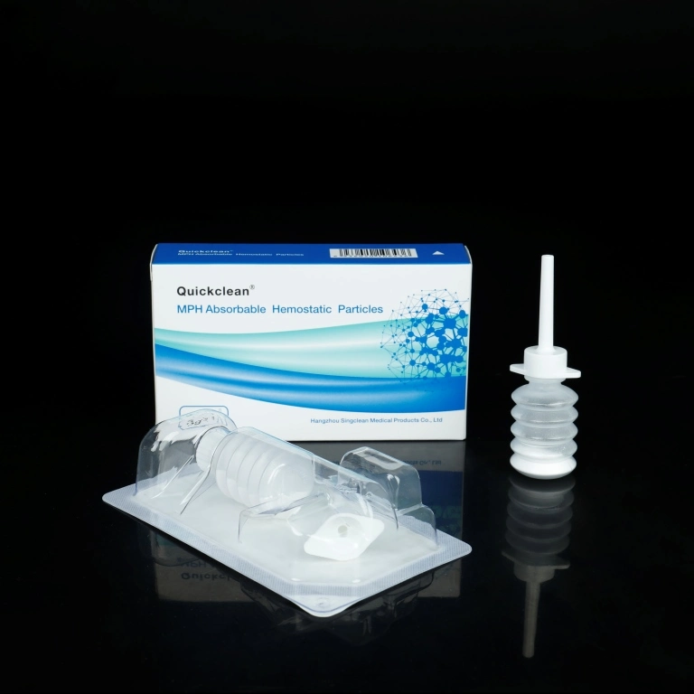 Quickclean Surgical Supplies Hemostasis Absorbable Hemostatic Particles for Stopping Bleeding