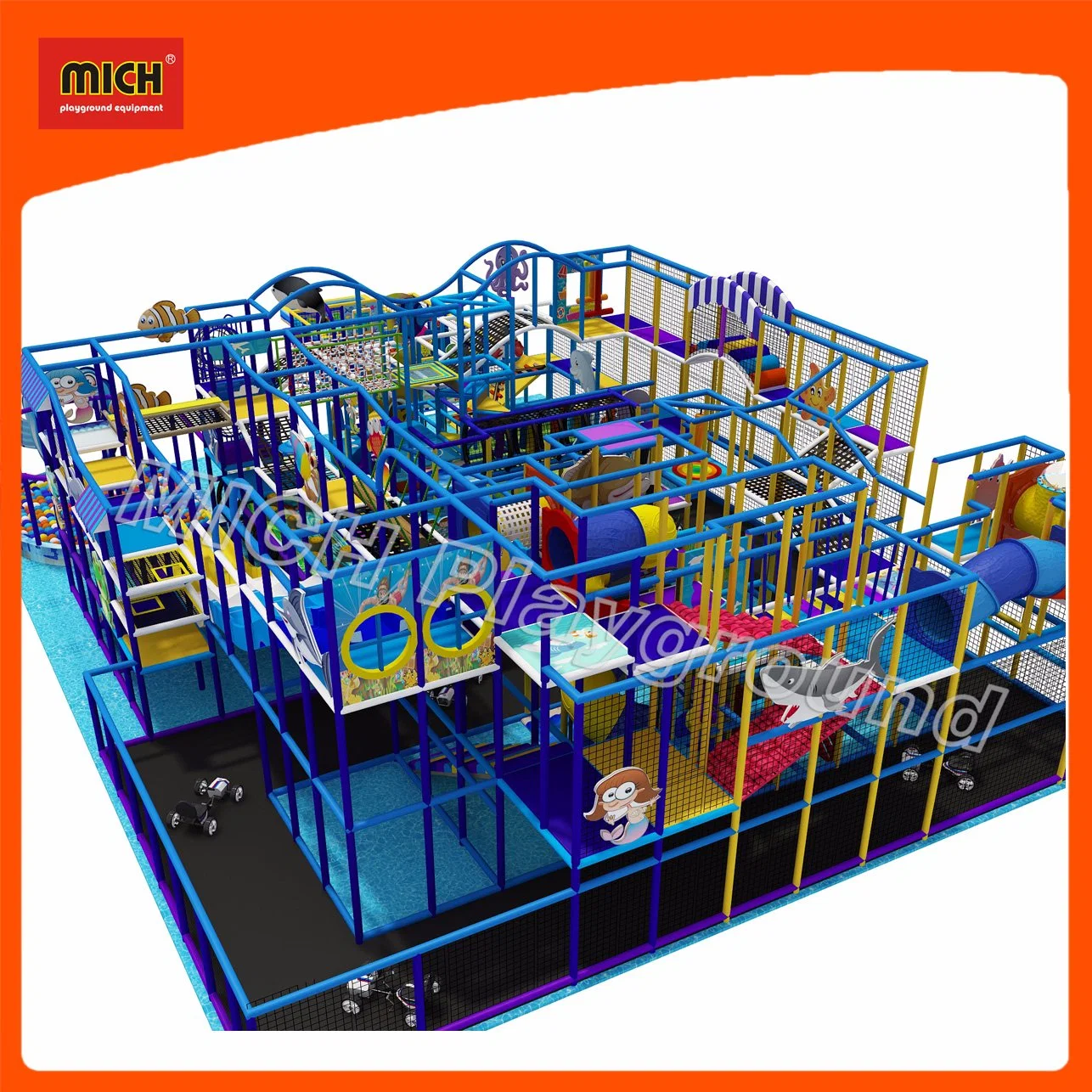 Mich Rainbow Bridge for Indoor Playground