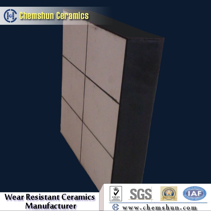 Rubber Ceramic Tile Liner as Wear Resistant Chute Linings Manufacturer