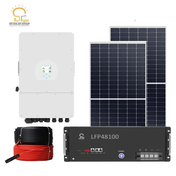 CE Approved Neue Batterie Container Preis Solar Home System Br-Solar Leistung