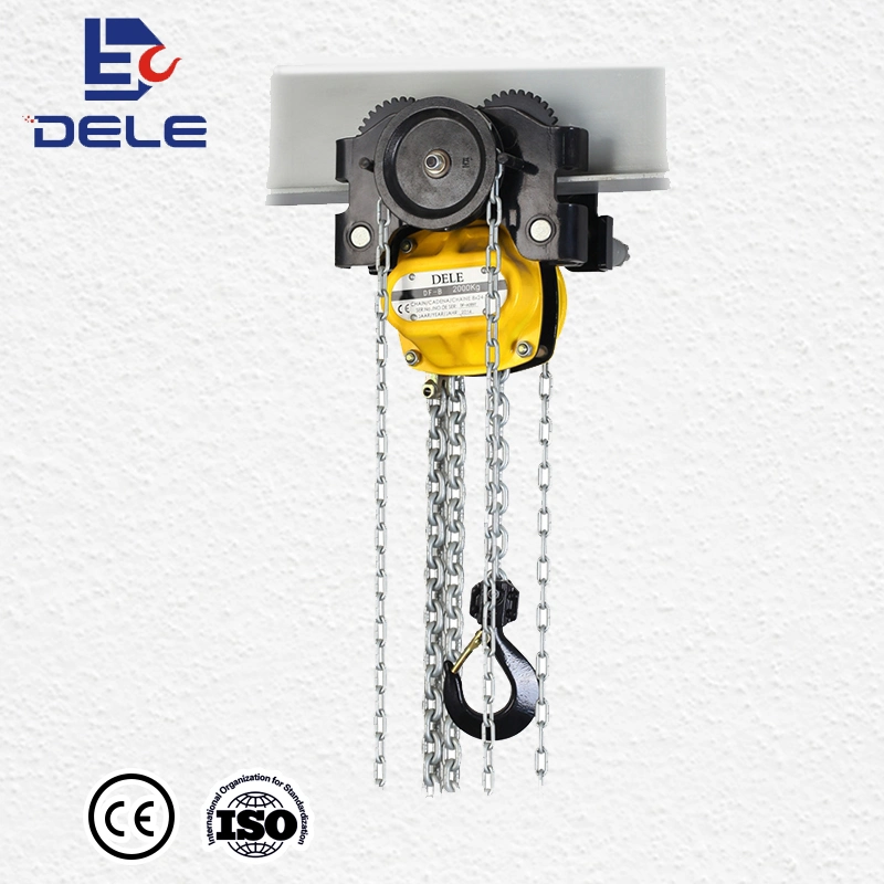 Htp-0.5t Manual Chain Hoist with Trolley Lifting Hoist