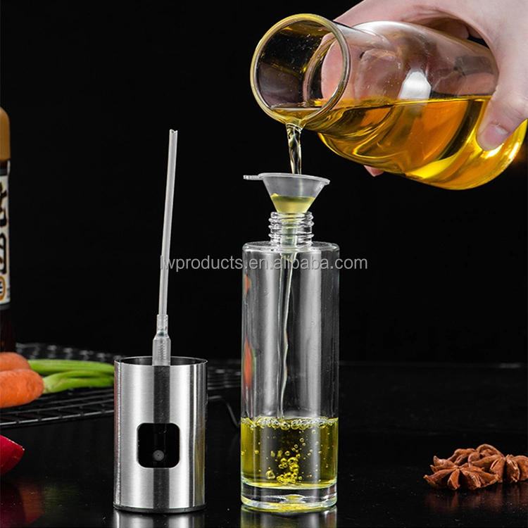 Chinaleakproof Olivenöl Sprüher Mister Flasche Spritzer Essig Soja Sauce Sprühspender Cruet Glas Ölsprüher Küche Zubehör Küchenware Küchenausstattung