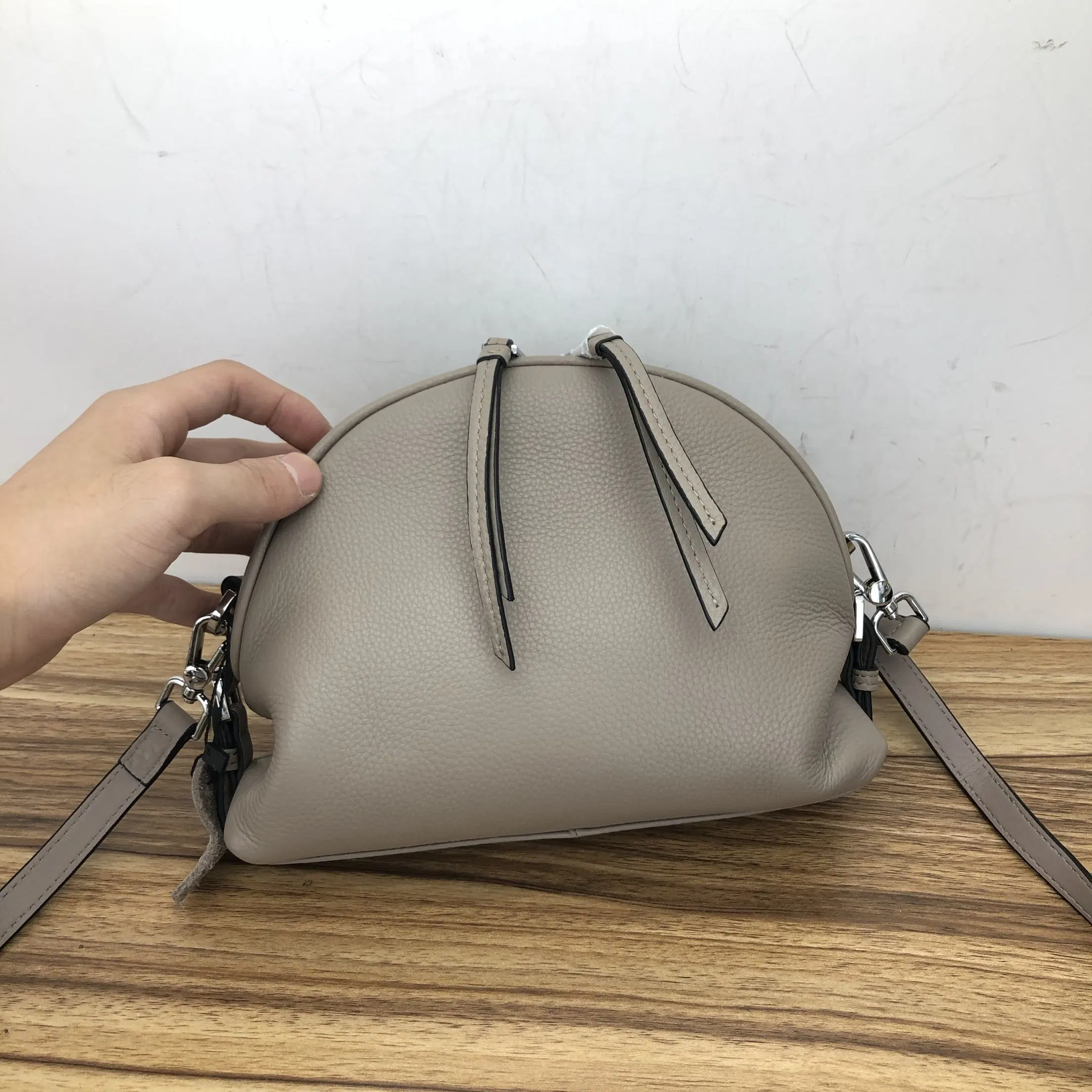 Senhora distribuidor Bolsas Crossbody Puxadores duplo de designers de moda senhoras na bolsa em pele genuína Mini Luxo mulheres PU Guangzhou mala