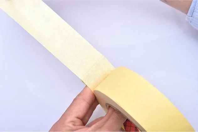 Bunte hohe Klebstoff 50m lange Krepp Papier billig Masking Tape Für Malerei