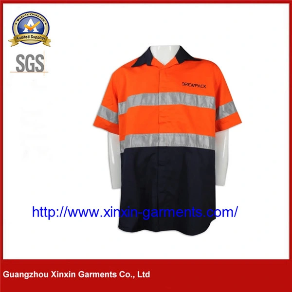 Custom Made Short Sleeve Working Clothes for Summer (W223)