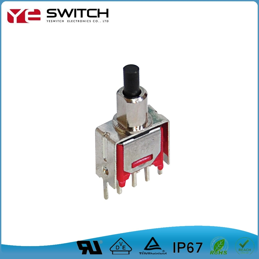 Durable Reset Push Button Switch with Pins