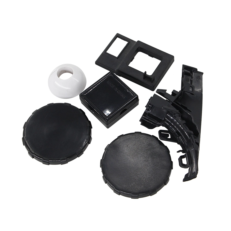 Black Round Plastic Mc Nylon Parts Overmolding Injection Molding Mc Nylon Injection Moulding