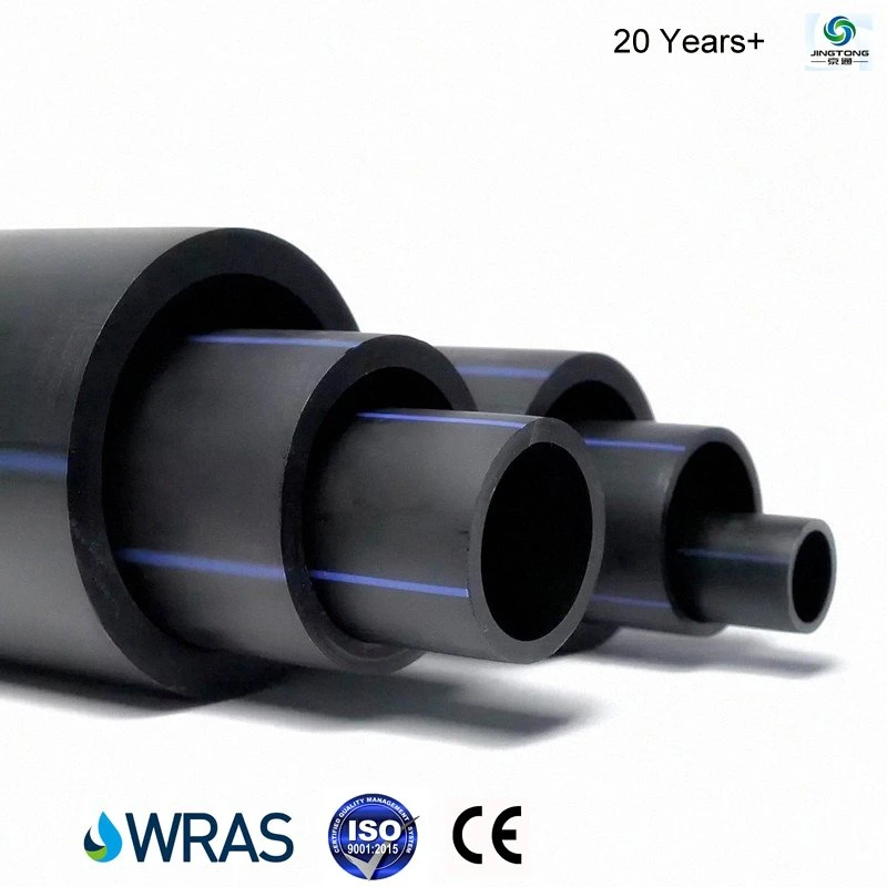 20mm-1000mm Pn8~Pn20 Plastic HDPE Pipe PE Tube