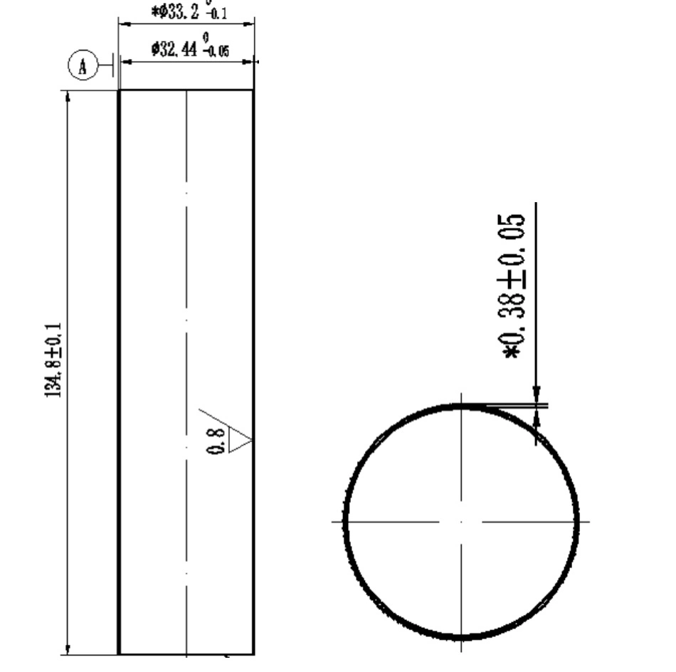 Lange Lebensdauer LiFePO4 3.2V15Ah Zylinderbatterie Gotion 32135 für Energiespeicher, tragbares Netzteil