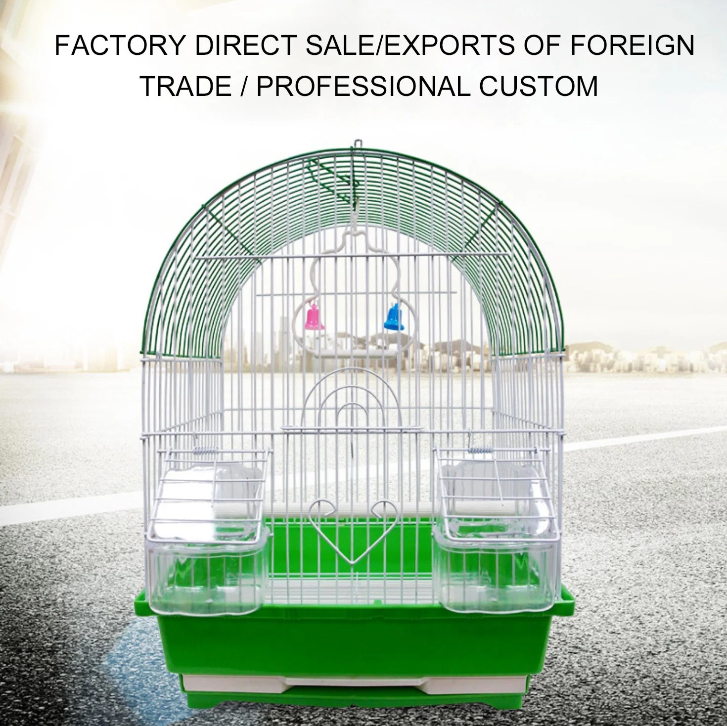 Customize OEM ODM Metal Easy Clean Breeding Bird Cages