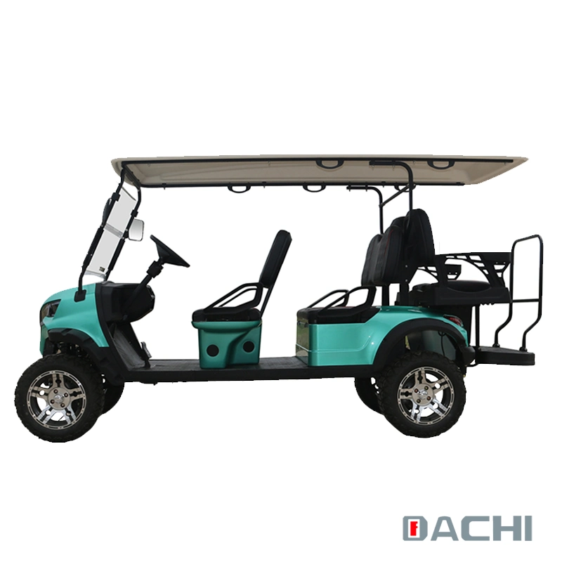 La fabricación de asientos 4+2 forjar H4+2 Caza cochecito de golf de carros de golf eléctrico