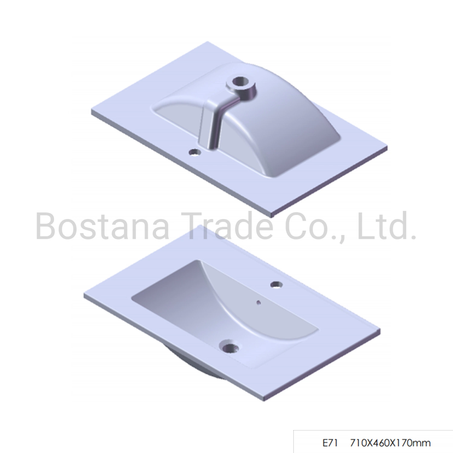 New Design Sanitaryware Matt Color Bathroom Wc Hand Wash Kitchen Sink Cabinet Basin