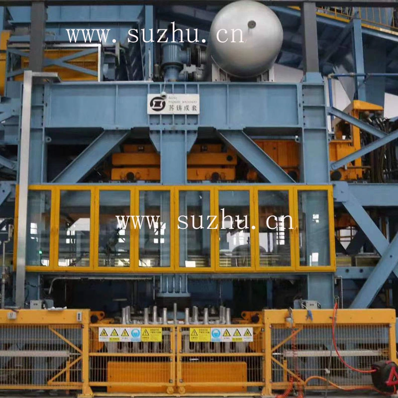 Automatic High Pressure Mold Flask Molding Line, Foundry Equipment