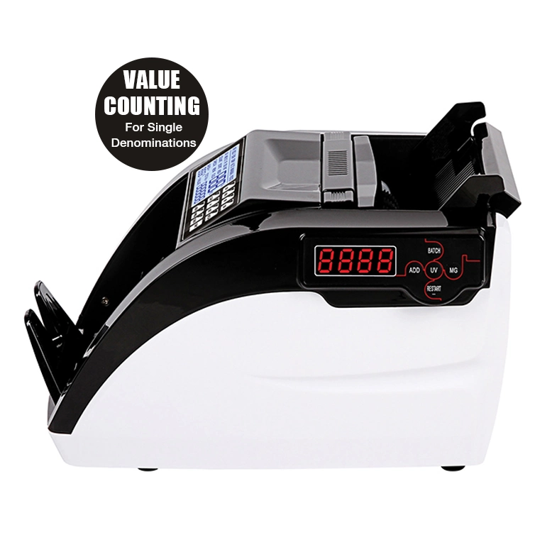 Banknote Counter Financial Equipment Counterfeit Money Detector Bill Counter Contadoras De Monedas Maquina Contar Dinero Detector Falsos