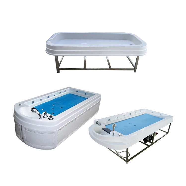 Equipo DE SPA Ducha Vichi agua Ducha Masaje cama con LED Terapia de luz