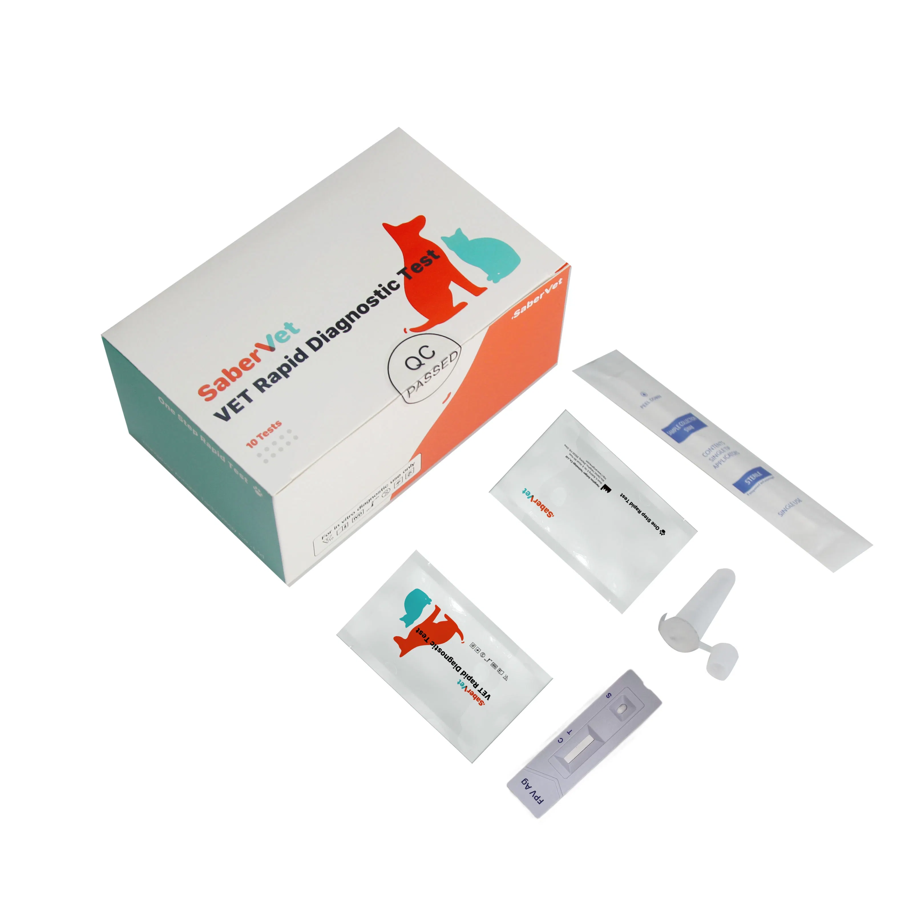 High quality/High cost performance  Feline Panleucopenia Virus Antigen Rapid Test for Cat Disease Detection