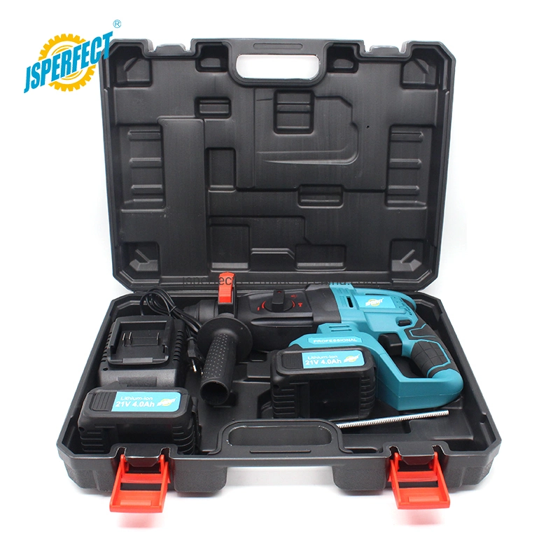 21V Perceuse rotative Brushless marteau rotatif sans fil avec la batterie