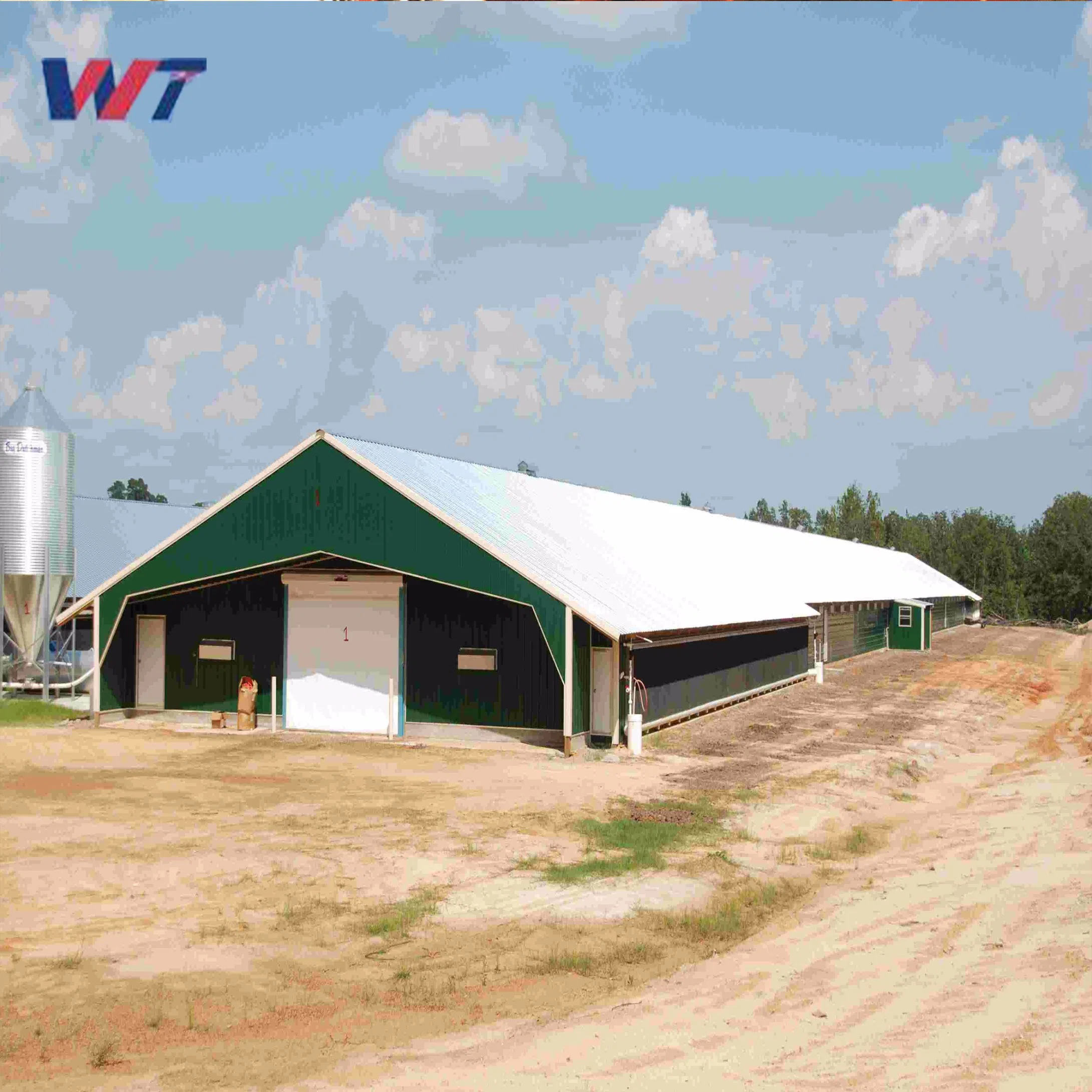 Quality Approved Prefabricated Prefab Fabricated Steel Structure Shed Chicken Farm Poultry with Low Cost