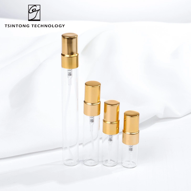 Wholesale/Supplier Fancy Luxury Round 2ml 3ml 5ml 10ml Mini Empty Clear Spray Glass Perfume Bottle Sample Atomizer Tester Oil Packaging