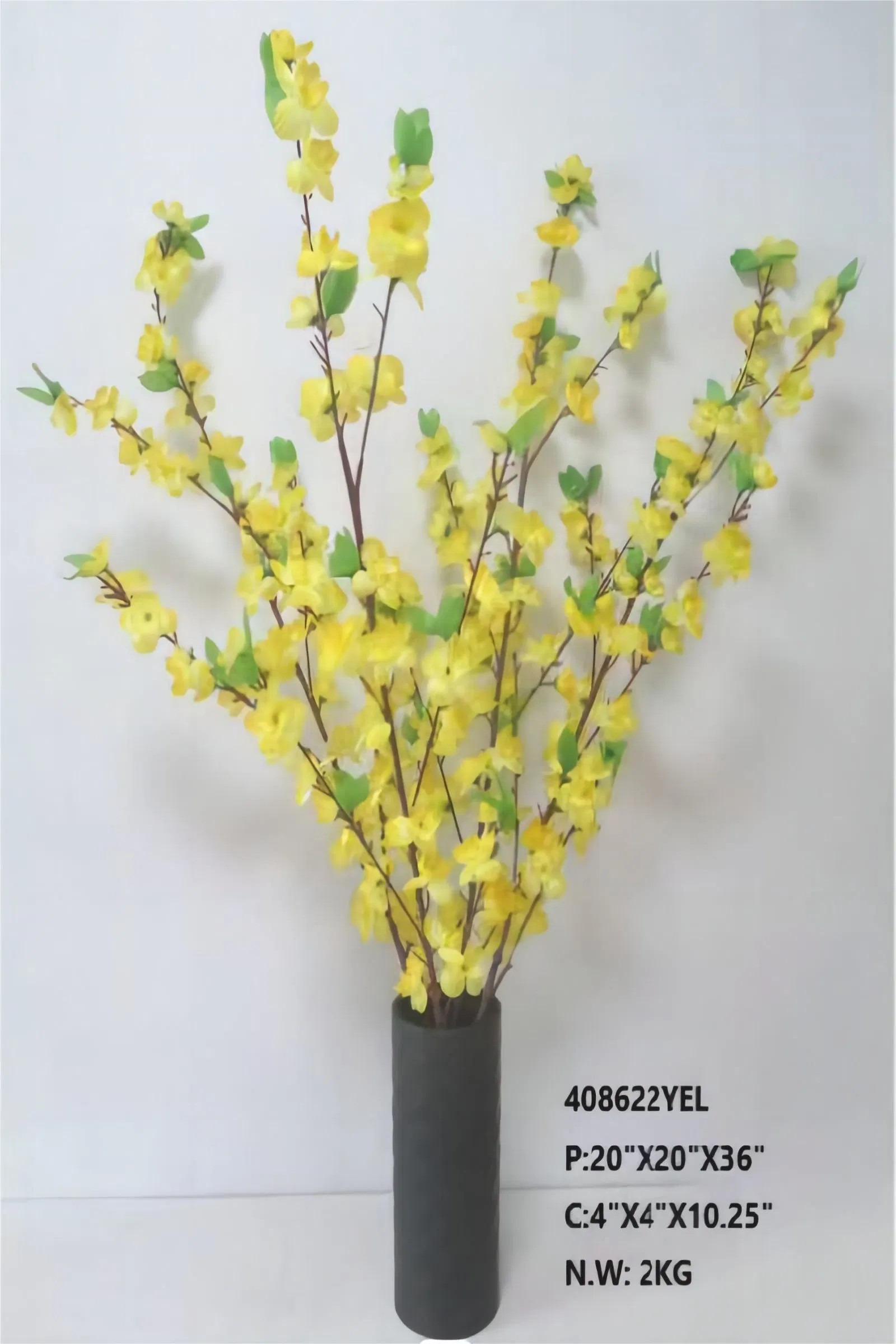 OEM Factory Customized Artificial Peach Blossom Flower Wholesale/Supplier Artificial Flower Wholesale/Supplier Home Decor Artificial Potted Flower Manufacturer in China