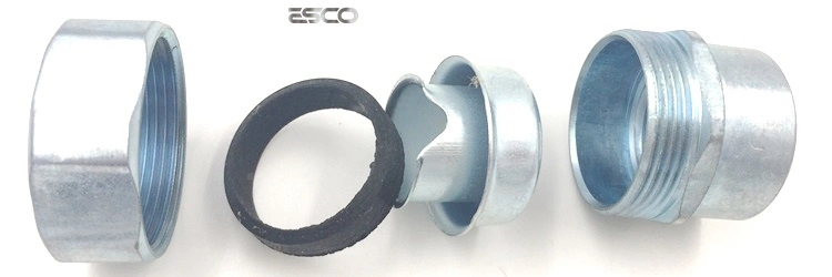 From 1/2" to 4" Plum Type Female Flexible Conduit Connector