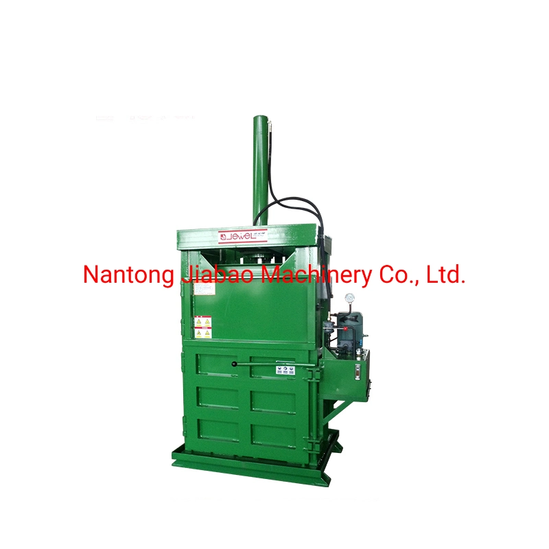 Jewel Brand Factory Supply Cheap Manual Valve Control Vertical Hydraulic Used Cardboard Press Waste Paper Compactor Plastic Baling Machine Price