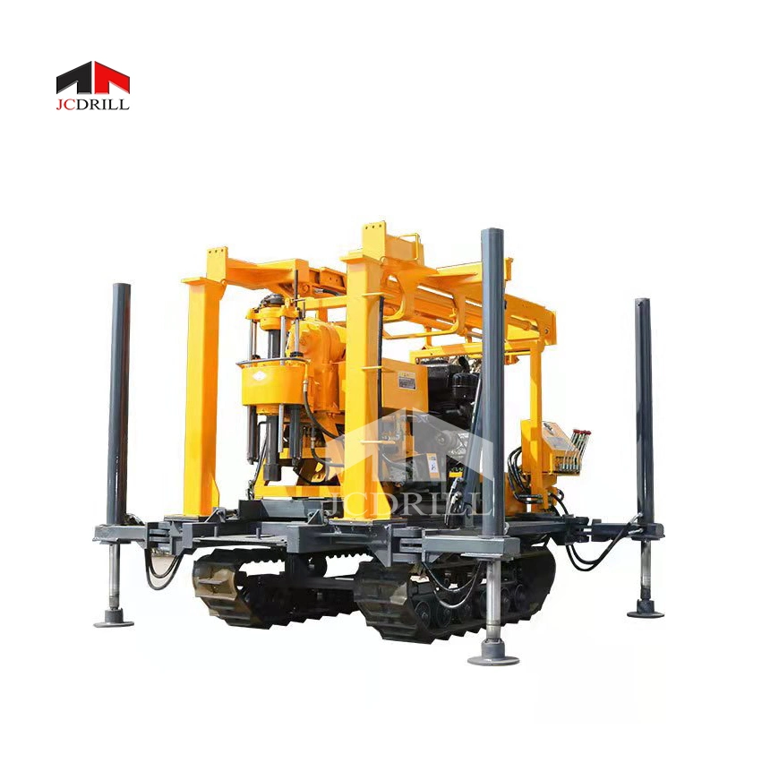 Hydraulic Crawler Drilling Rigs and Drill Machine/Crawler Drill Rig/ Rotary Water Well Machine