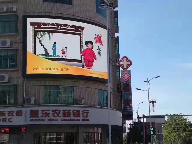 Shenzhen P3/P4/P5/P6/P8/P10 Outdoor SMD Waterproof Advertising 1r1g1b LED Billboard