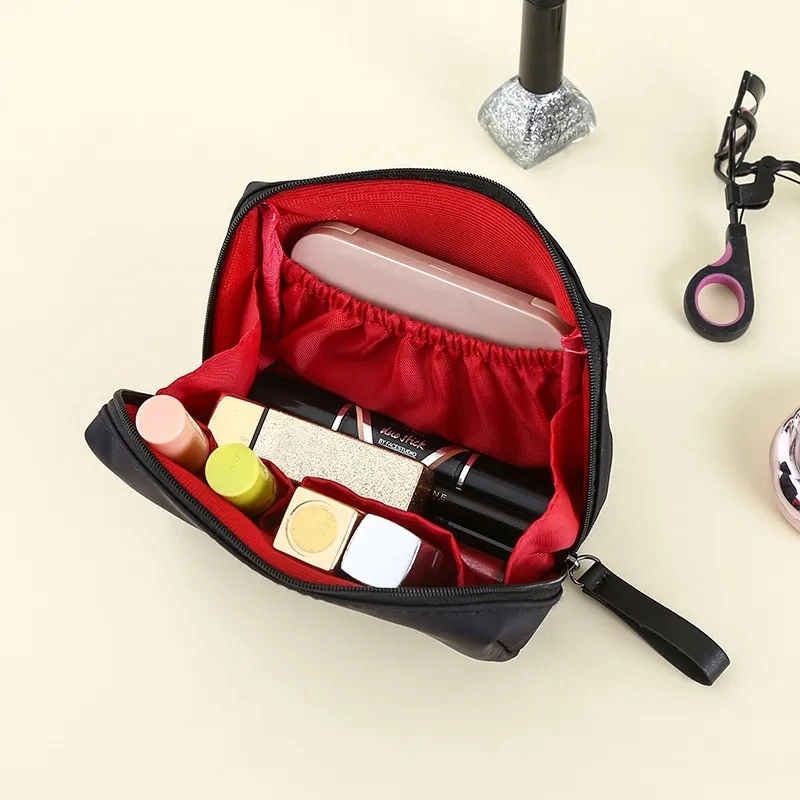 Travel Cosmetic Bag Women Makeup Bags Toiletries Organizer Solid Color Female Storage Make up Case Necessaries