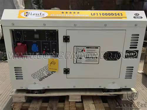 China Home Use Portable Genset Electric Power 10 kW 10kVA Geradores portáteis a diesel a gasolina Kamakipor Yanmartype Silent Silent, com isolamento acústico silencioso de 10 kVA