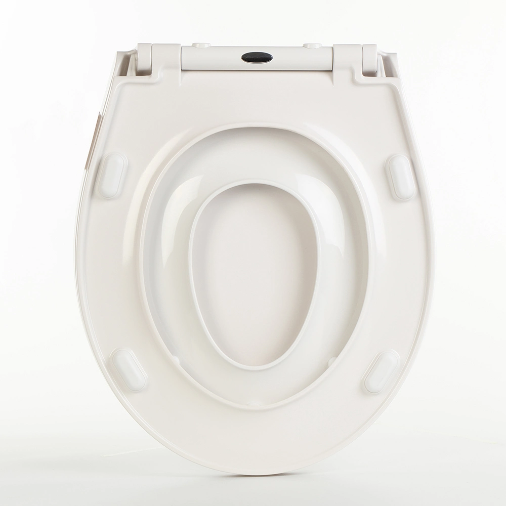 Sample Customization Elongated Toilet Seat with Cover (Oval) Quiet Close with Baby Seat