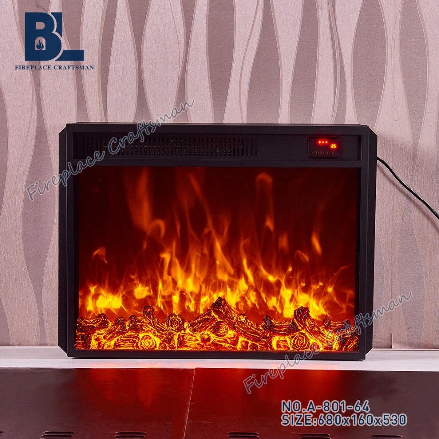 70" Master Flame Wall Mounted Remote Control Electric Fireplace