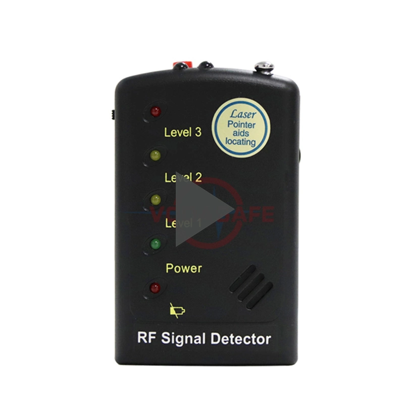 La señal de RF Detector multifunción de la cámara GSM WiFi GPS buscador de la lente del detector de error