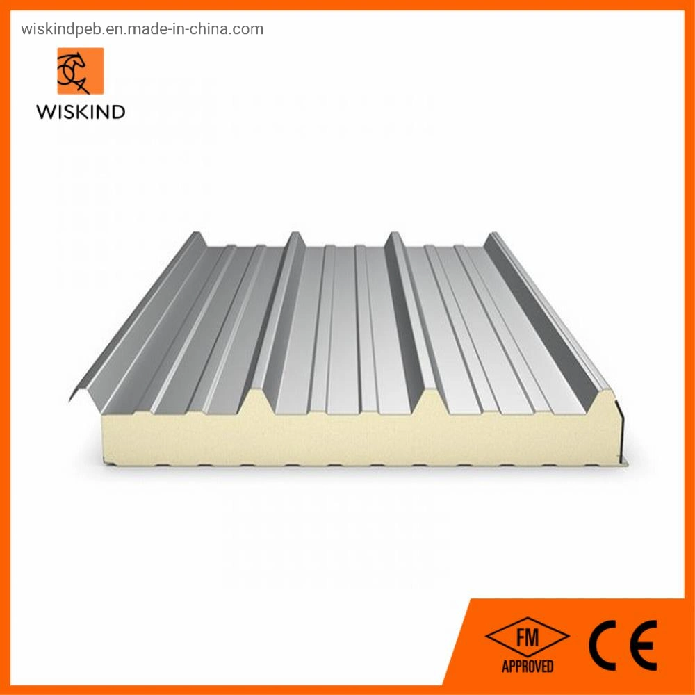 New Technology Building Material Metal Decoration and Heat Insulating External Cladding PU Sandwich Siding Panels for Exterior Wall Cladding