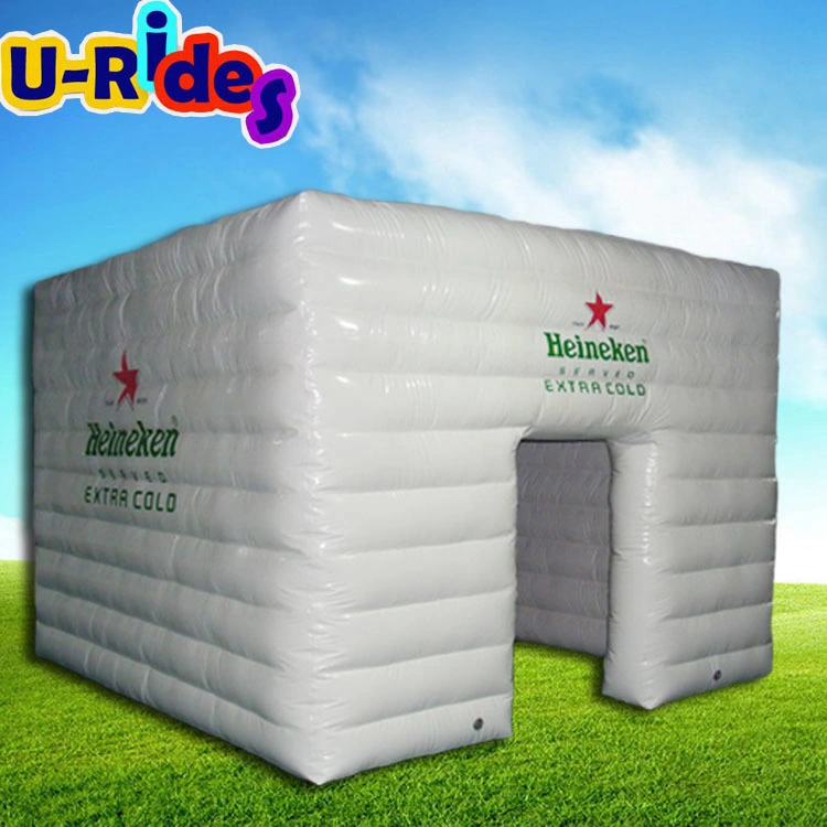 White color  Custom Design Portable Outdoor Advertise Cube Inflatable Tent for Trade Show use Event Inflatable Cube Party Tent Sports Advertising