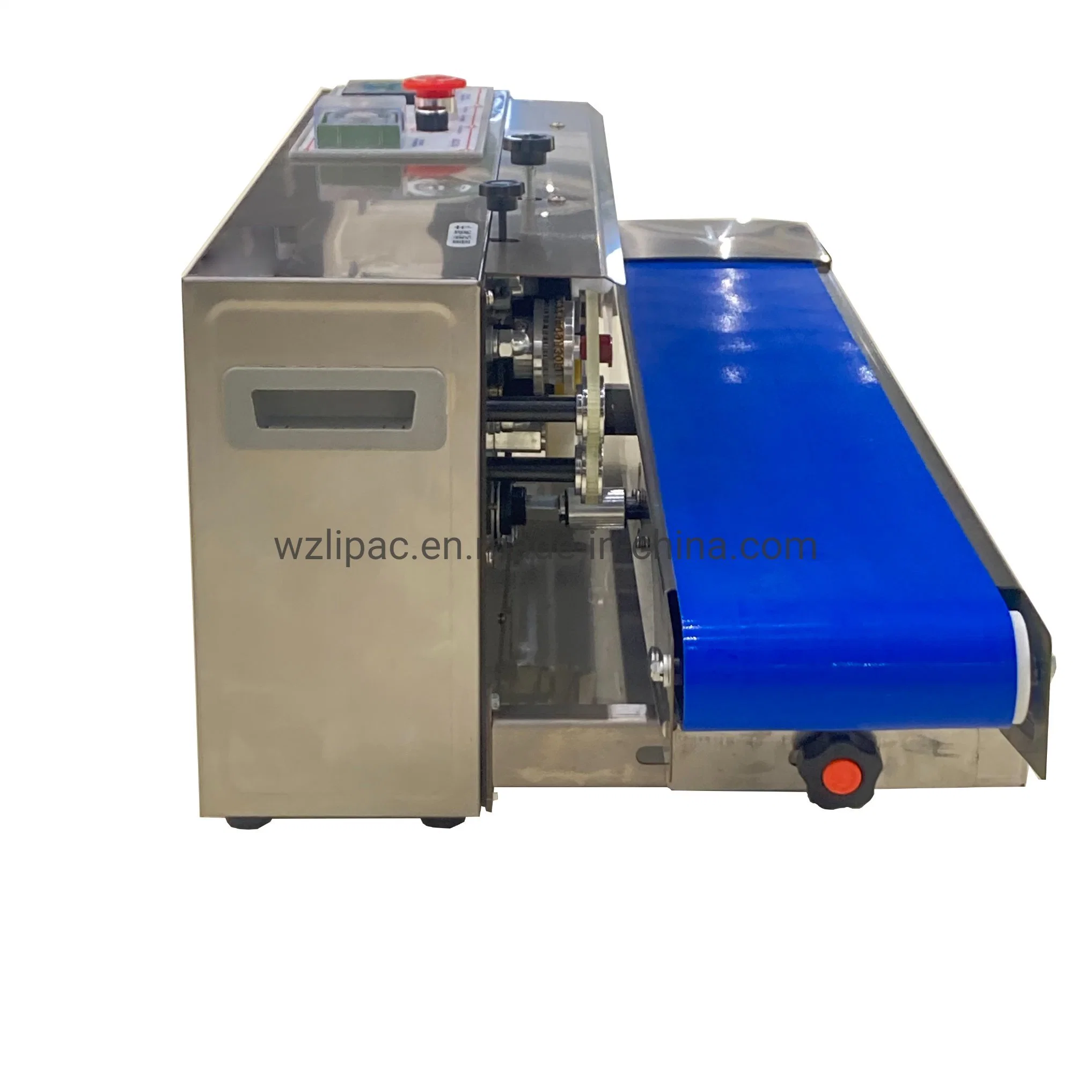 Horizontal Solid Ink Printing Plastic Bag Film Heating Sealing Machine Sealer