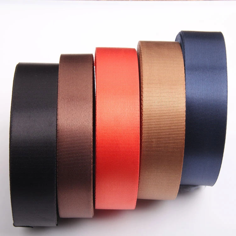 Eco-Friendly Fabric Jacquard Woven RPET Flat Belt Tubular Nylon Cotton PP/Polypropylene Polyester Webbing