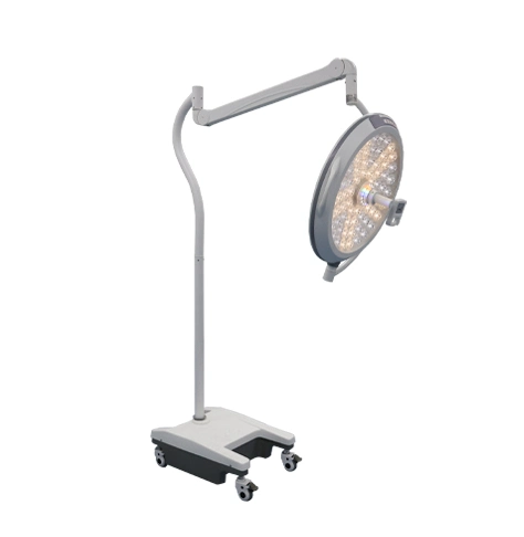 preço de fábrica Equipamento médico barato Hospital shadowless cirúrgico LED OR Luzes de operação montadas no teto, cabeça dupla