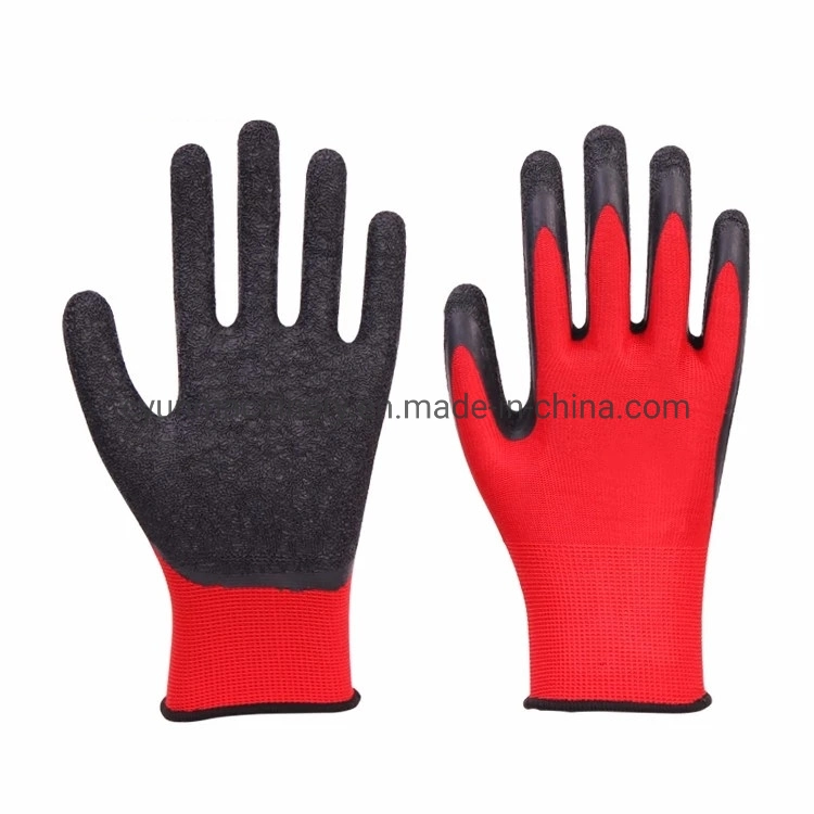 New Style Double Dipped Sandy Nitrile Coated Working Gloves