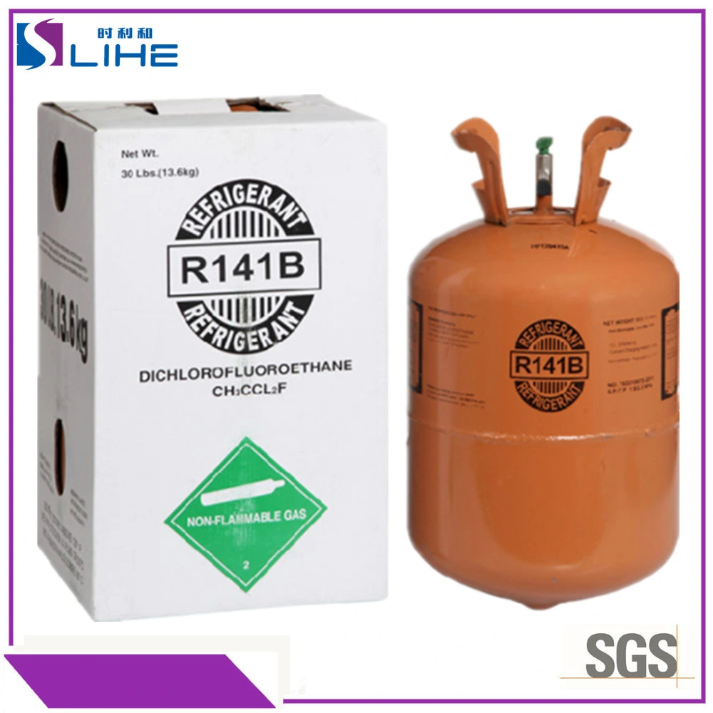 13.6kg Hcfc Refrigerant Cleaning Agent R141b Refrigerant Gas