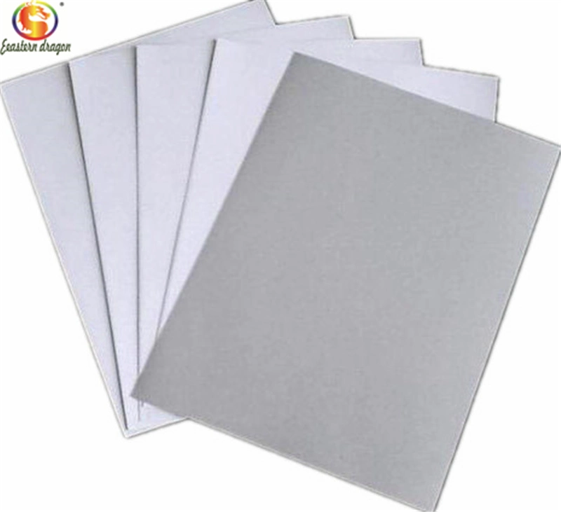 Mill Stocklot Paper Single Side Coated Duplex Board Grey Back