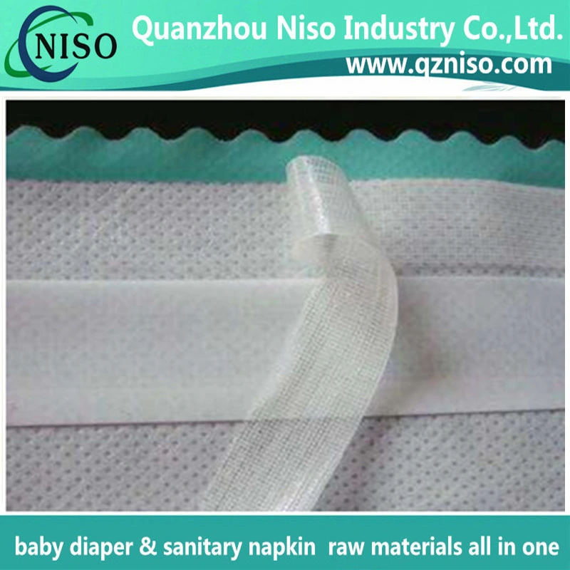 Baby Diaper Raw Materials Magic Hook Side Tape