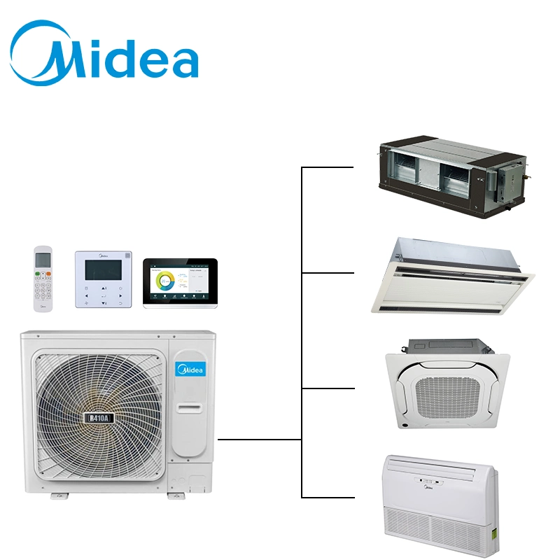 Midea Venta Caliente Serie de Mini Split de Pared Barato Instalación de Aire Acondicionado Vrf