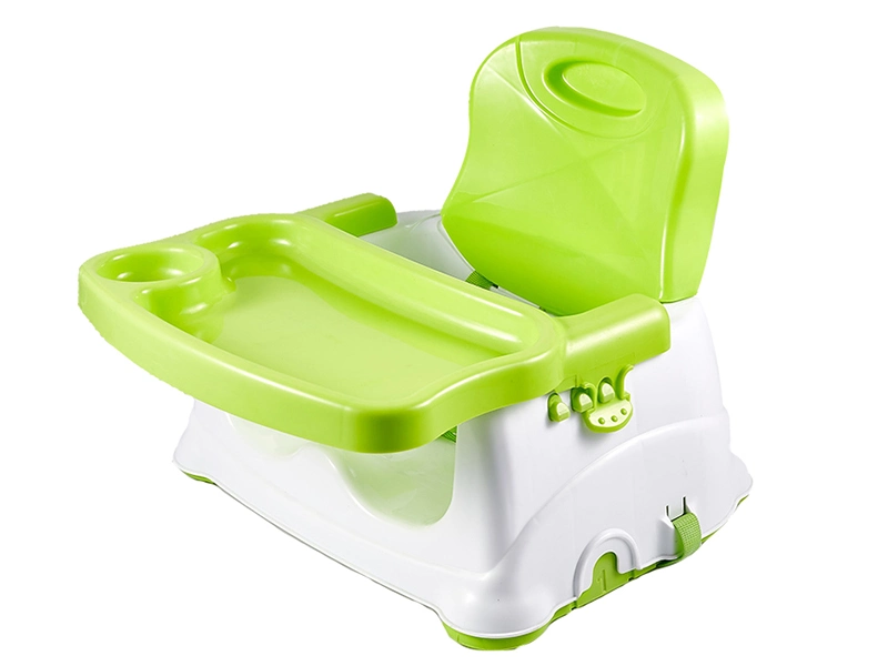 Customized Green Plastic Baby Chair Kids Dining Chair for Hotel Baby Feeding