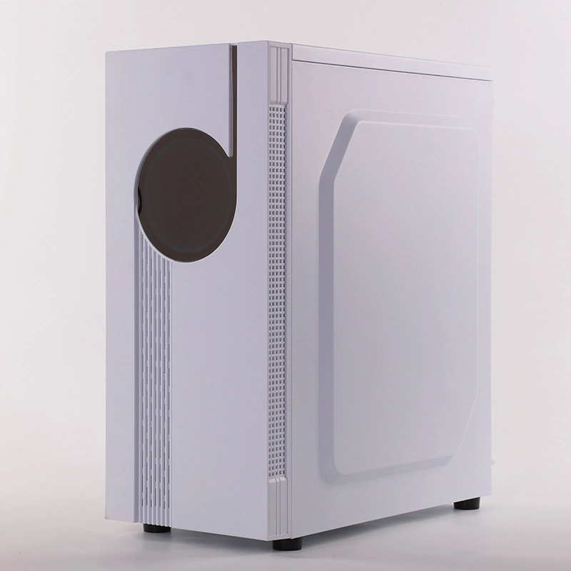 Hy-049W White ATM Computer Case Desktop PC Case