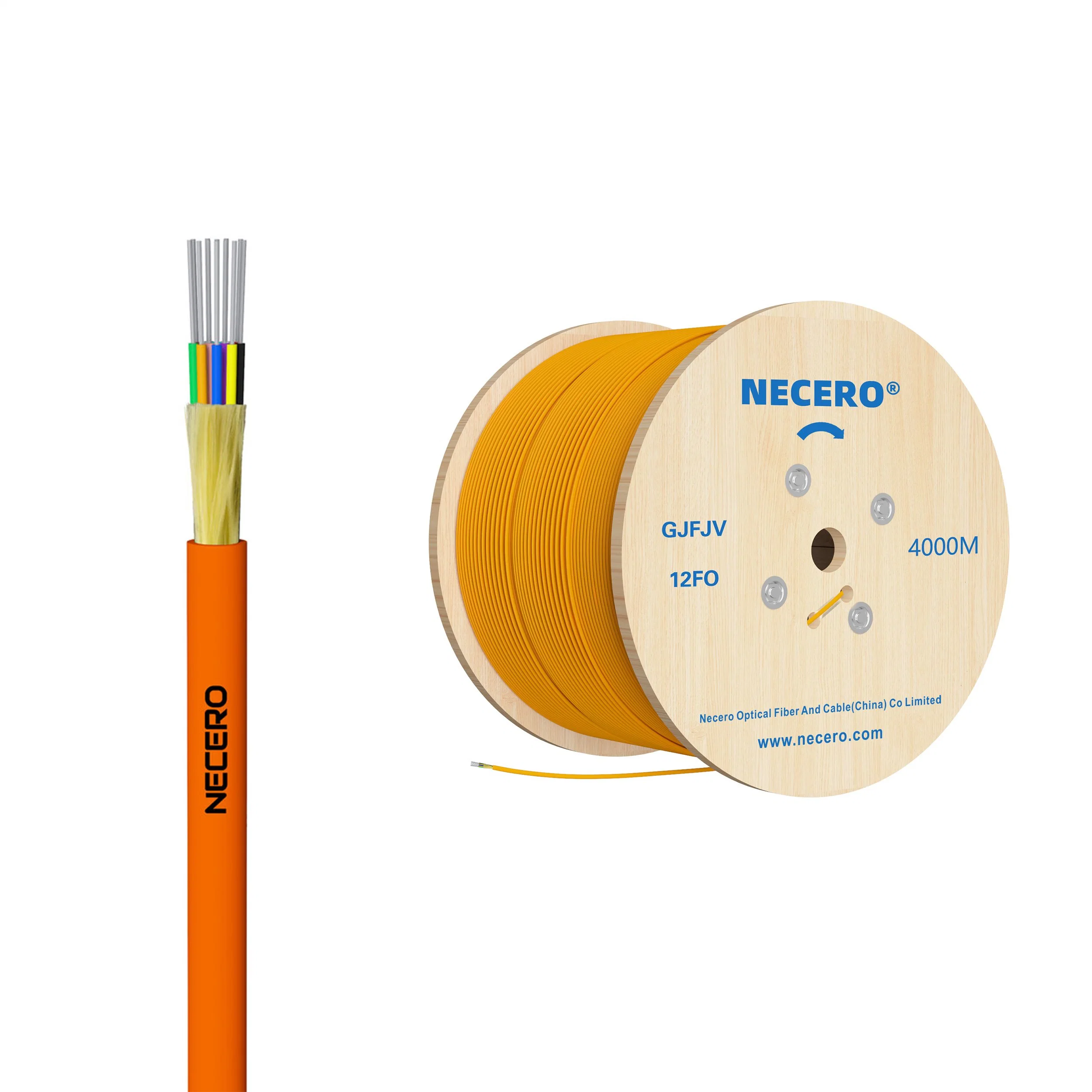 Indoor Raiser Cable 1-24 Cores Multimode Tactical LSZH Fiber Optic/Optical Cable