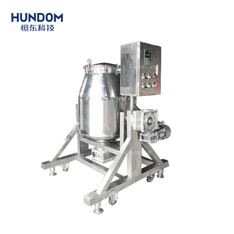 360 Degree Electric Horizontal Bath Salt Mixing Machine Chemical Particles Powder Rotary Drum Mixer