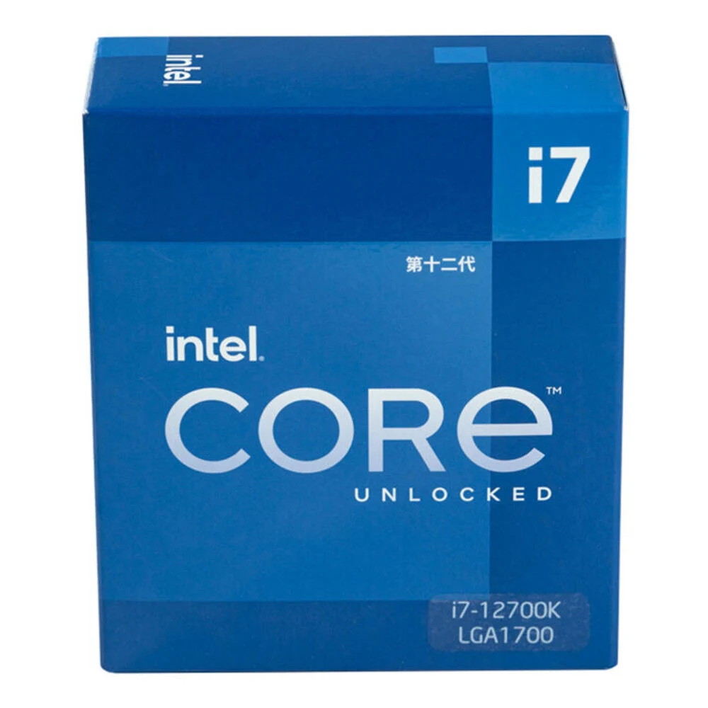 Intel Core I7-12700K 12th Gen Alder Lake 12 Core 3.6GHz LGA 1700 CPU Processor